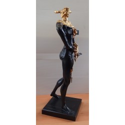 Salvador DALI : Sculpture originale - Le Minotaure à tête dorée