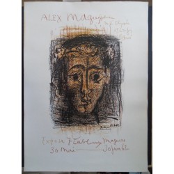 Pablo PICASSO - Lithographie : Alex Maguy 1962