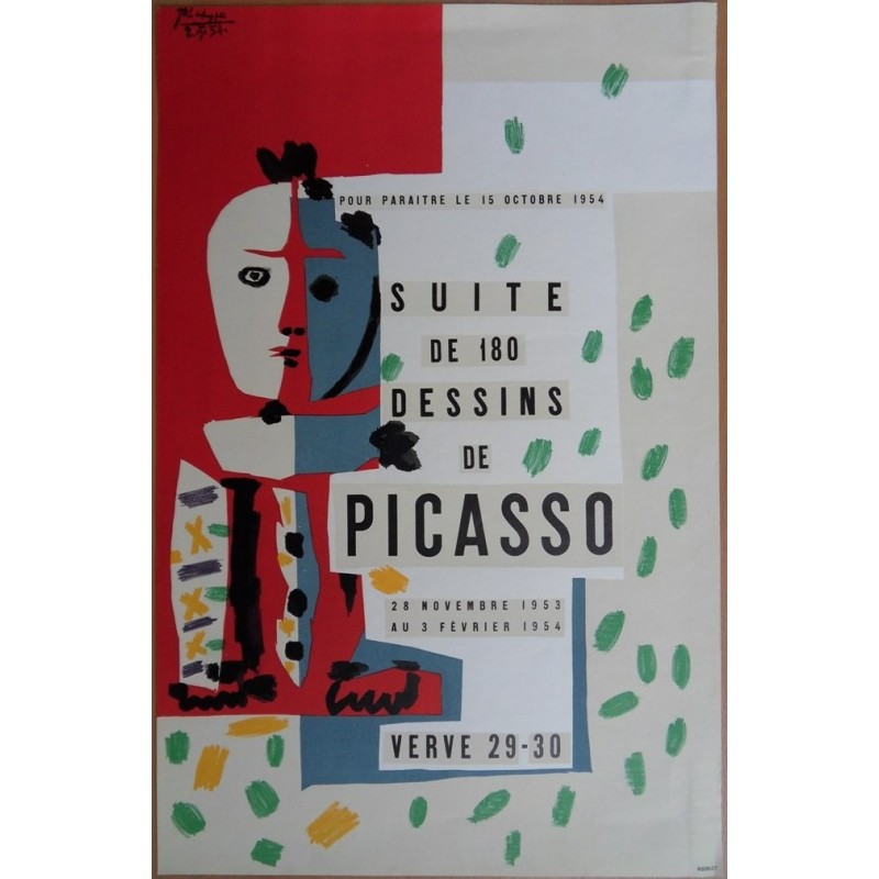 Pablo PICASSO  Lithographie : Suite de 180 dessins - Verve