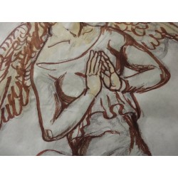 FOUJITA Léonard (Tsuguharu) - Ange en prière