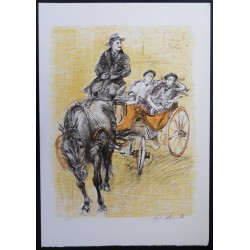 Lucien Philippe MORETTI - Voyage en carriole