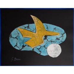 Georges BRAQUE - Les Bijoux - L'oiseau Céleste