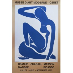 Henri MATISSE - Musée Céret - 1980