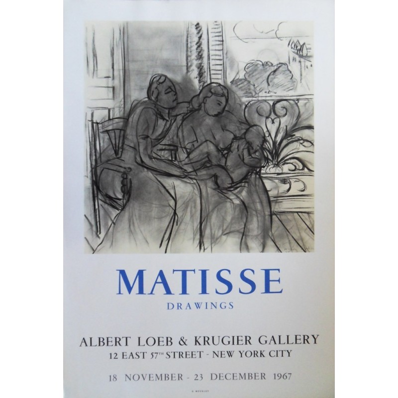 Henri MATISSE - Drawings - New-York