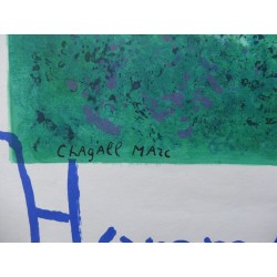 Marc CHAGALL - Lithographie - Hommage à Tériade - Gand Palais