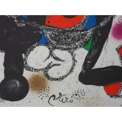 Joan MIRO - Lithographie originale - Escultor - Portugal