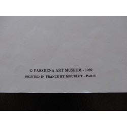 Joan MIRO - Lithographie originale - Pasadena Art Museum