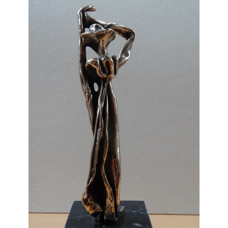 Salvador DALI - Sculpture originale en bronze - La dulcinée