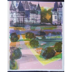 Camille HILAIRE : Jardins - 20 lithographies