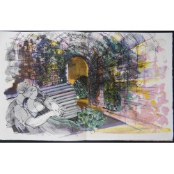 Camille HILAIRE : Jardins - 20 lithographies