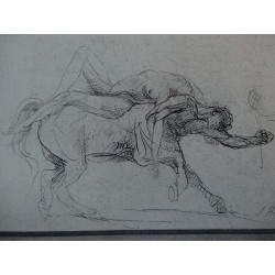 Auguste RODIN - Gavure : Trois études mythologiques
