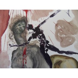 Salvador Dali - Divine Comédie : Le Minotaure (Enfer 12)