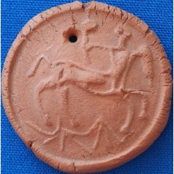 Pablo PICASSO - Céramique originale (Madoura) : Centaure de profil