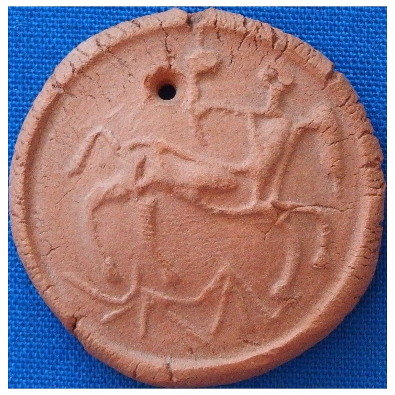 Pablo PICASSO - Céramique originale (Madoura) : Centaure de profil