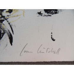 Joan MITCHELL - Lithographie : Les arbres en jaune