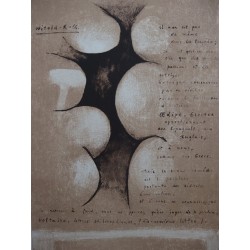 Witold-k - Lithographie : Comédie, tragédie