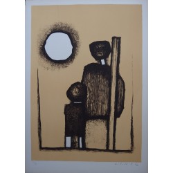 Witold-k - Lithographie : Face au soleil
