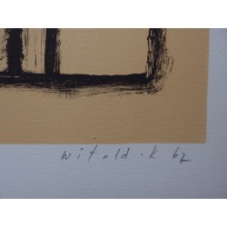 Witold-k - Lithographie : Face au soleil