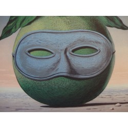 René Magritte - lithographie : Souvenir de voyage