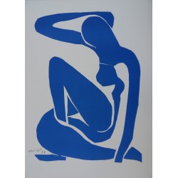 Henri Matisse : Nu bleu - Lithographie