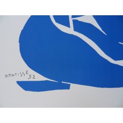 Henri Matisse : Nu bleu - Lithographie