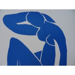 Henri Matisse : Nu bleu endormi - Lithographie