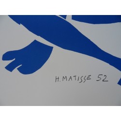 Henri Matisse : Nu bleu assis - Lithographie